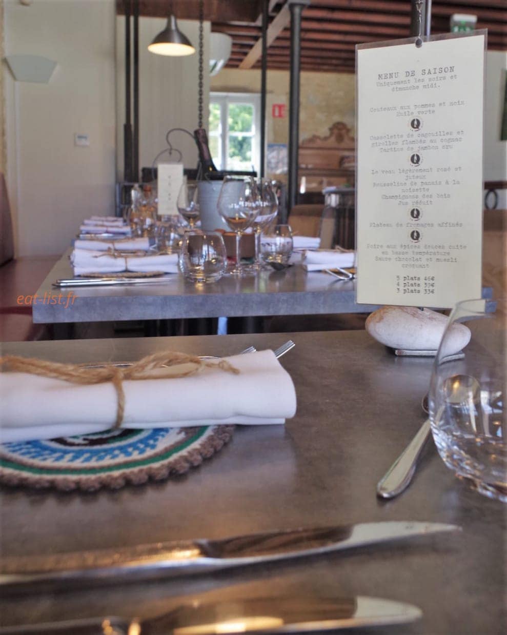 Restaurant Cave La Quincaillerie — carte page 3
