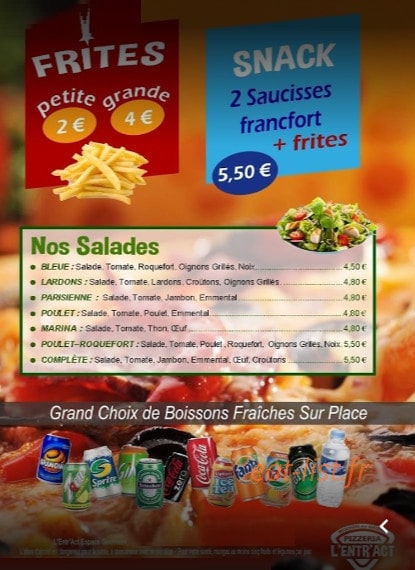 L'Entr'Act — carte page 4