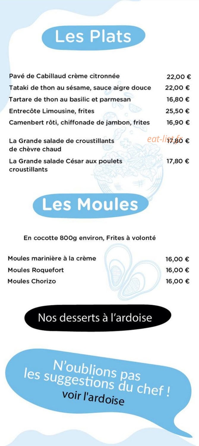 L'Entre Potes — carte page 3