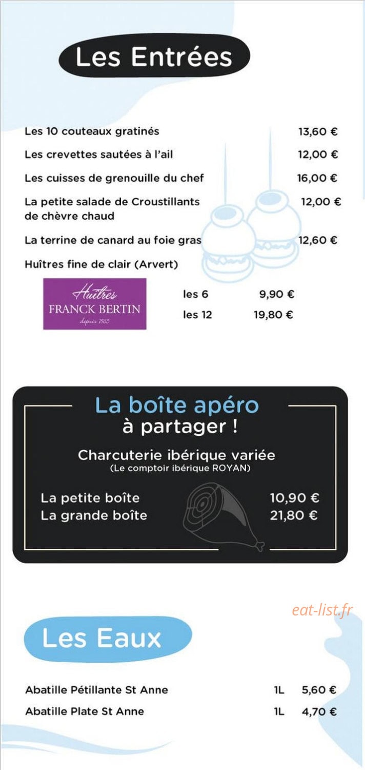L'Entre Potes — carte page 2