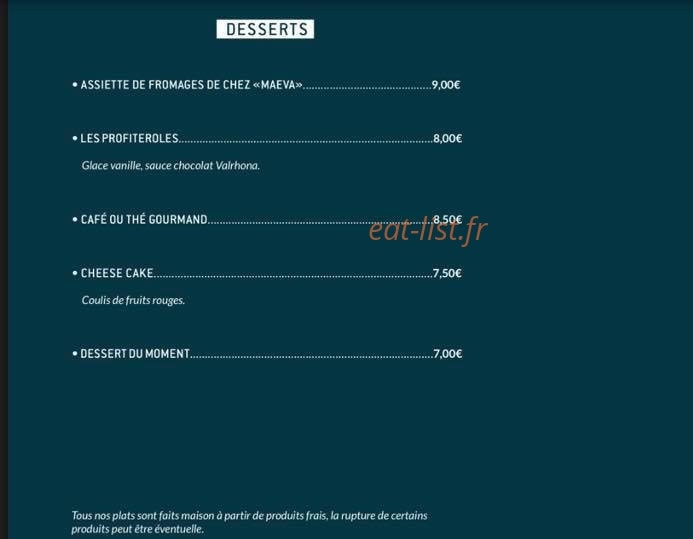 La Crique — carte page 6