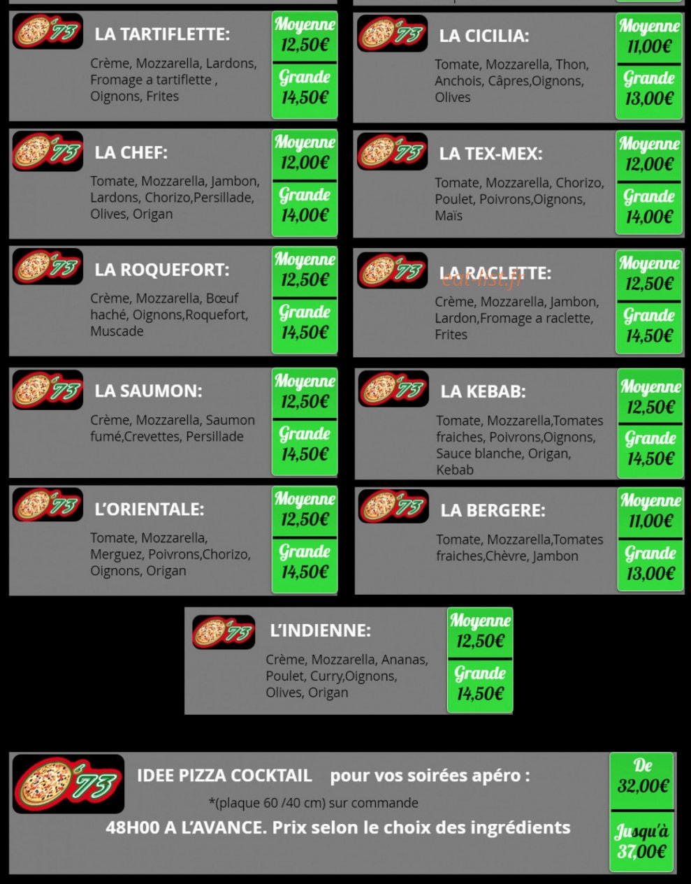 O 73 — carte page 2