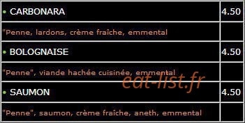 Toto-pizz — carte page 5