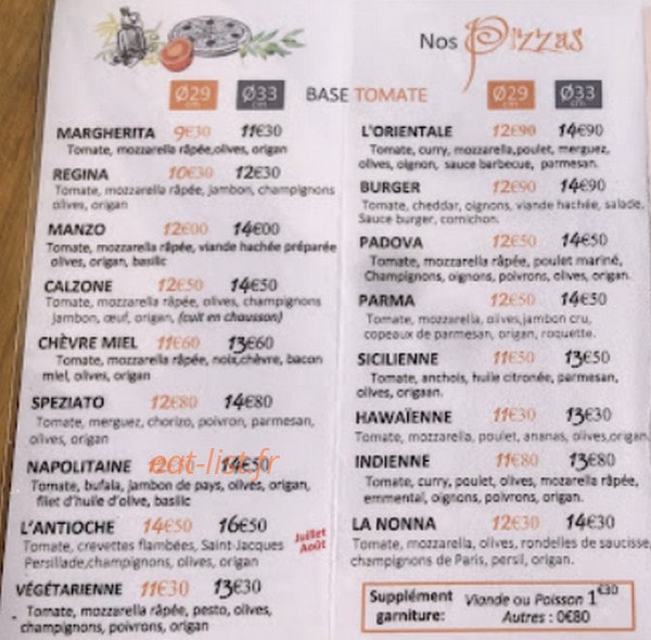 Della Nonna — carte page 2