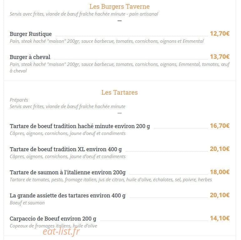 Les Relais d'Alsace — carte page 4