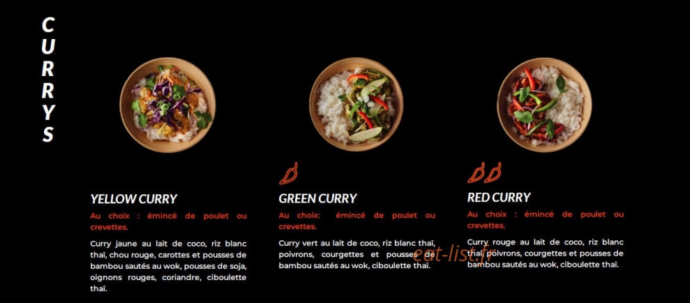 Pitaya — carte page 3