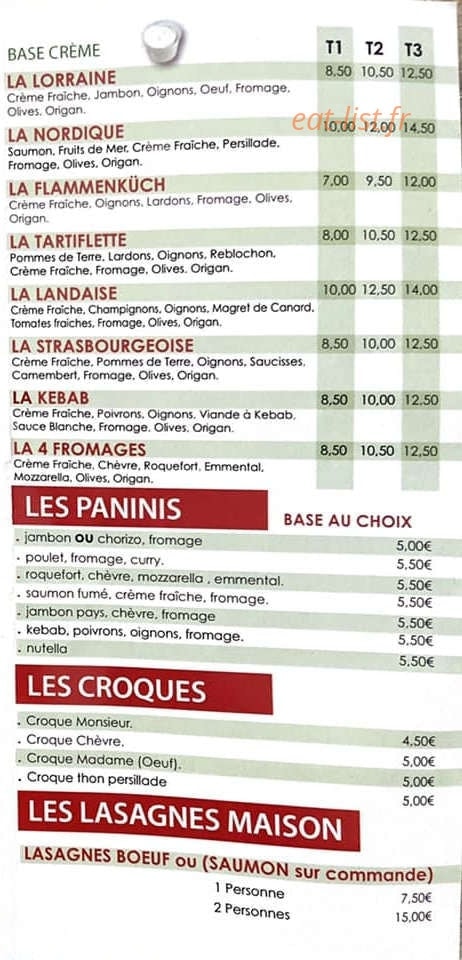 Dompierre Pizza — carte page 4
