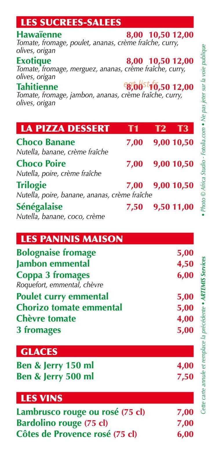 Pizzboro — carte page 5