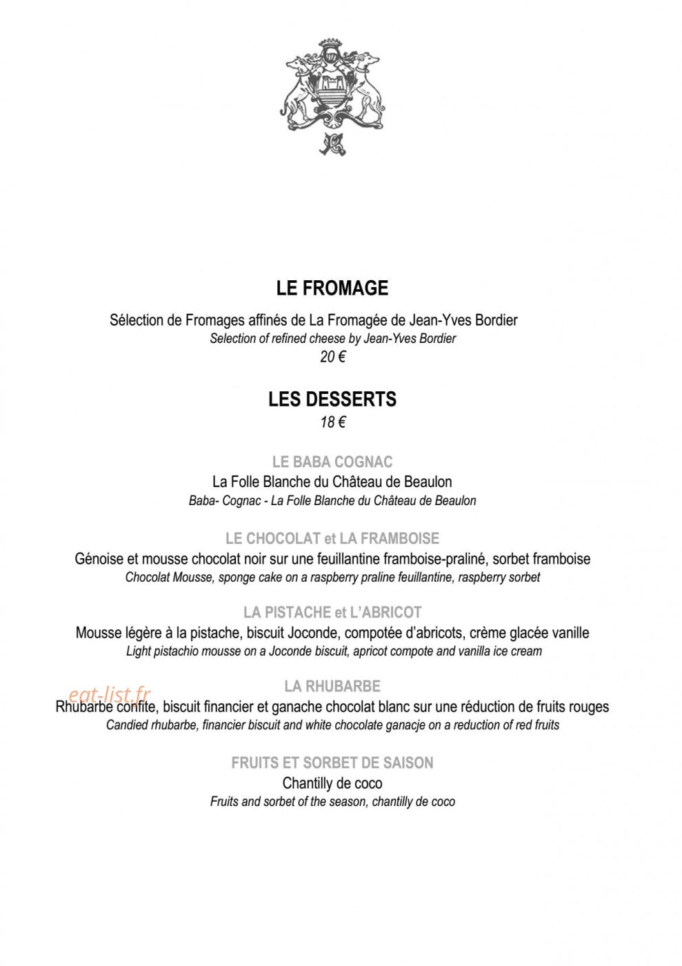 Chateau de Mirambeau - Relais & Chateaux — carte page 3