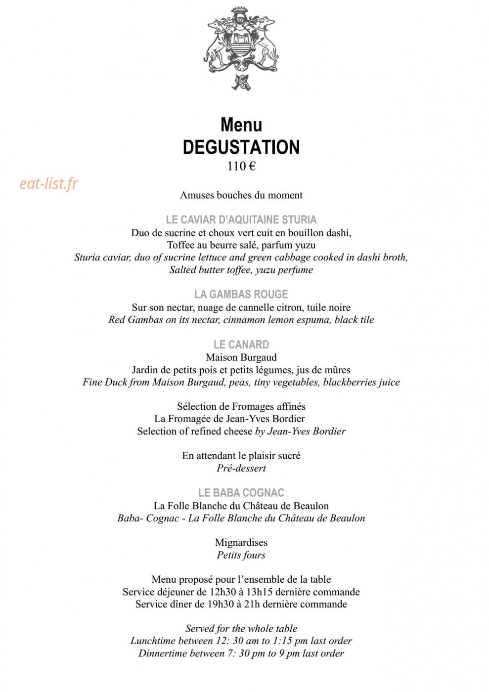 Chateau de Mirambeau - Relais & Chateaux — carte page 6