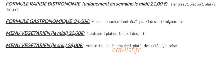 La table du chef Corvez — carte page 3