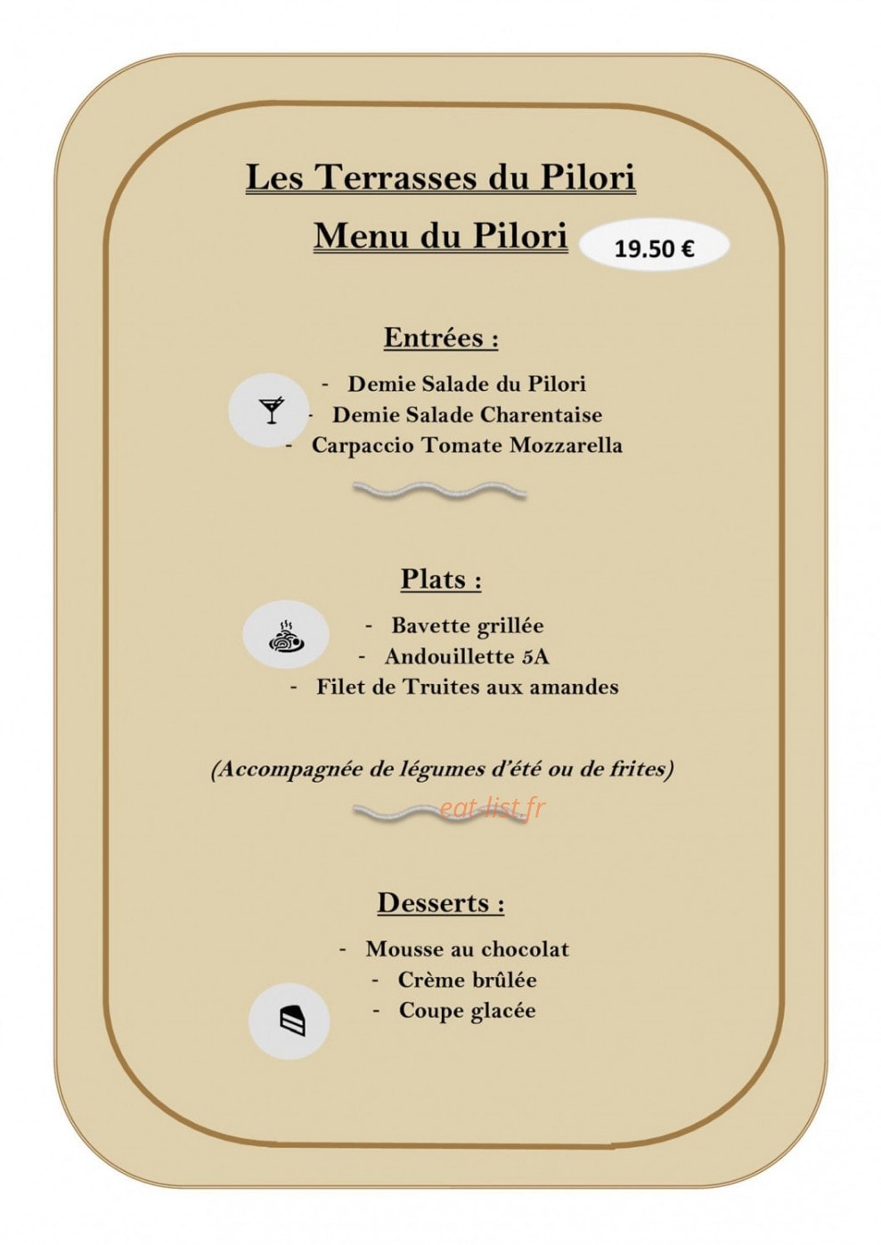 Les Terrasses Du Pilori — carte page 4