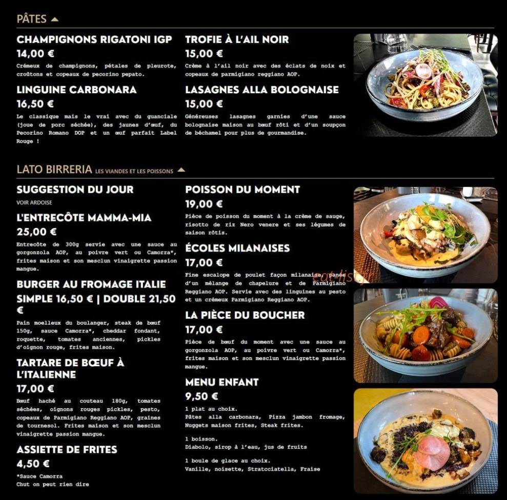 Mamma Mia — carte page 2