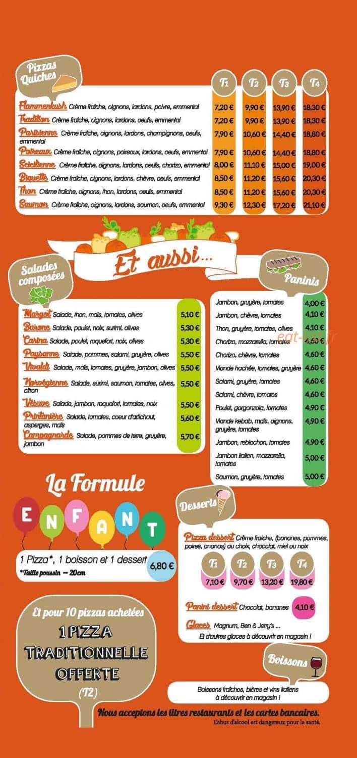 Pizza Giovanni — carte page 3