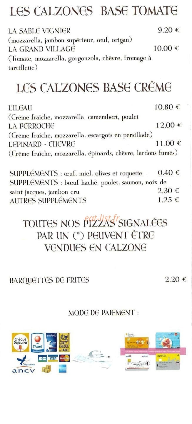 La Dolce Vita — carte page 4