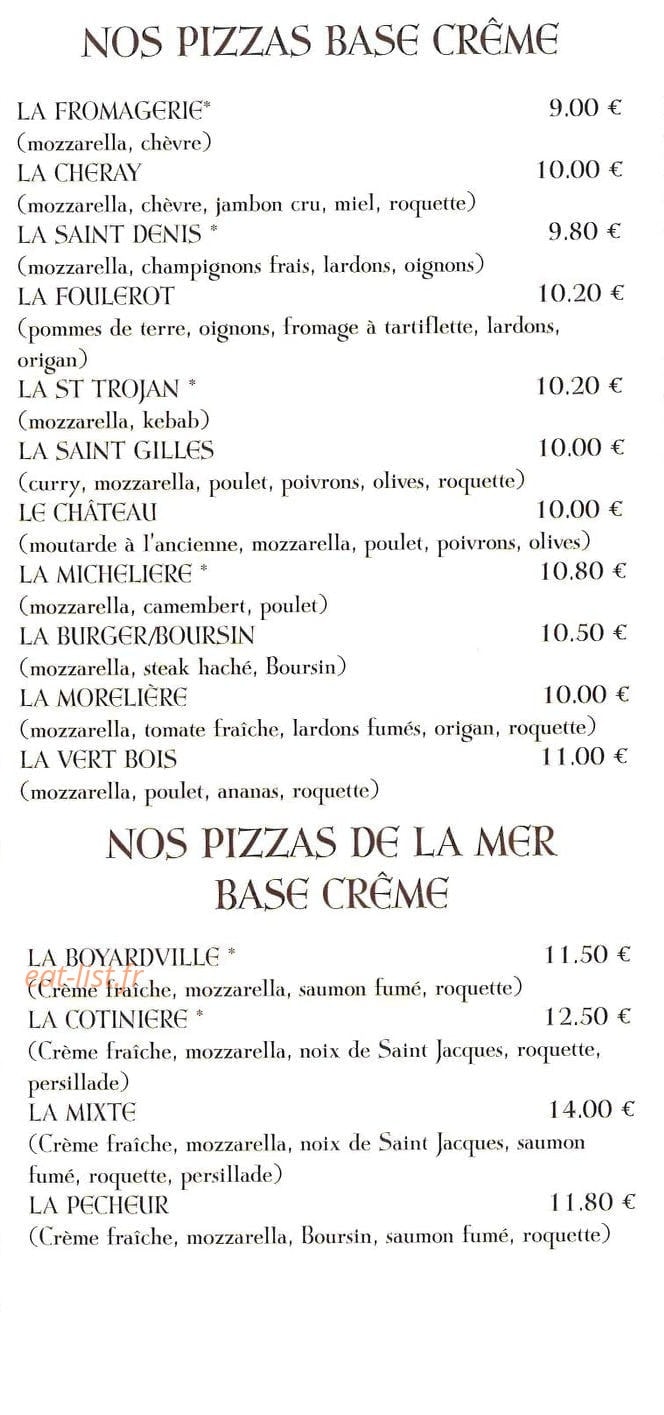 La Dolce Vita — carte page 3