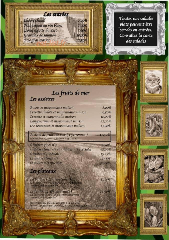 Le zest — carte page 1