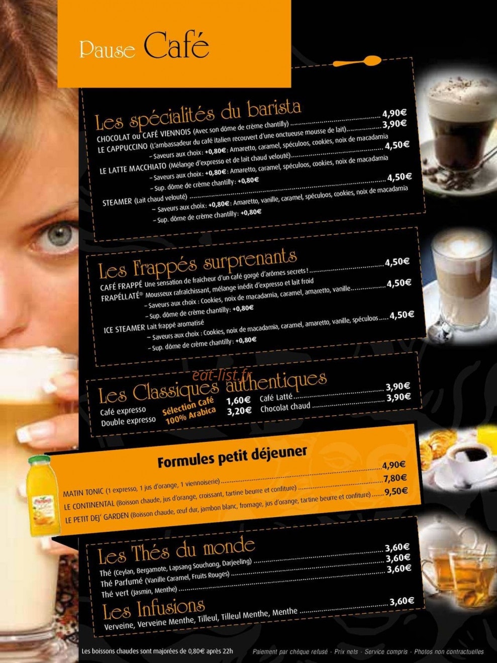 Garden Ice Cafe — carte page 5