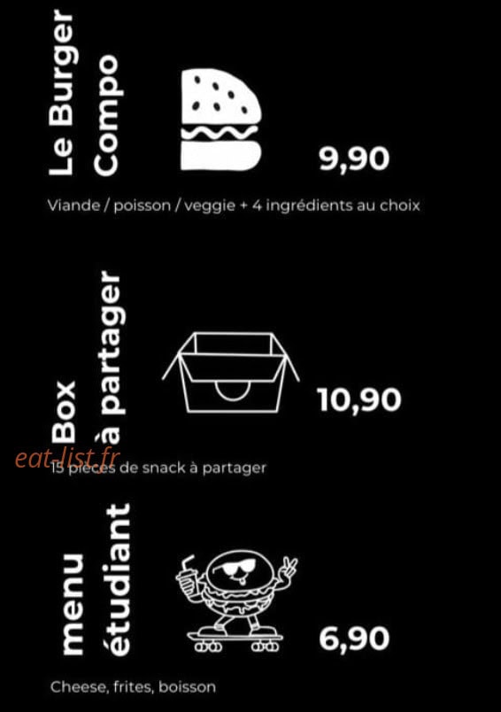 Jiji Burger — carte page 2