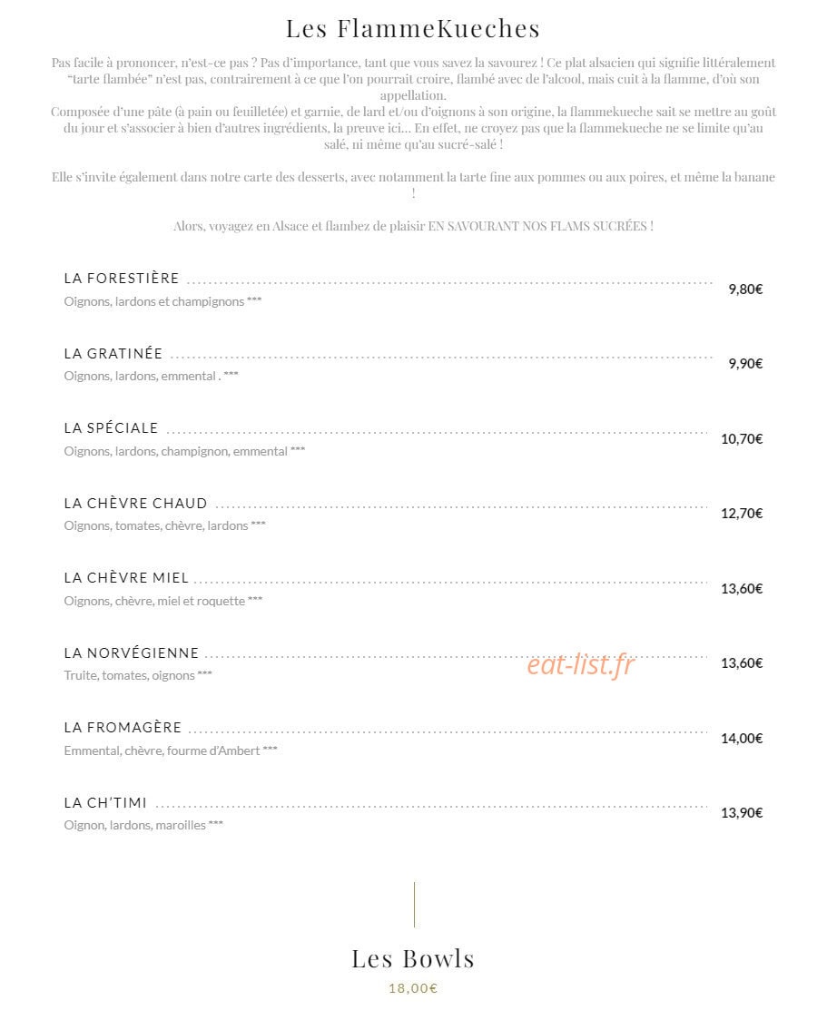La Brass — carte page 3