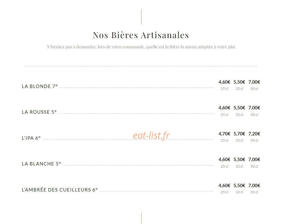 La Brass — carte page 12