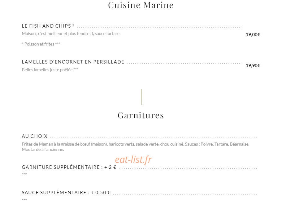 La Brass — carte page 5