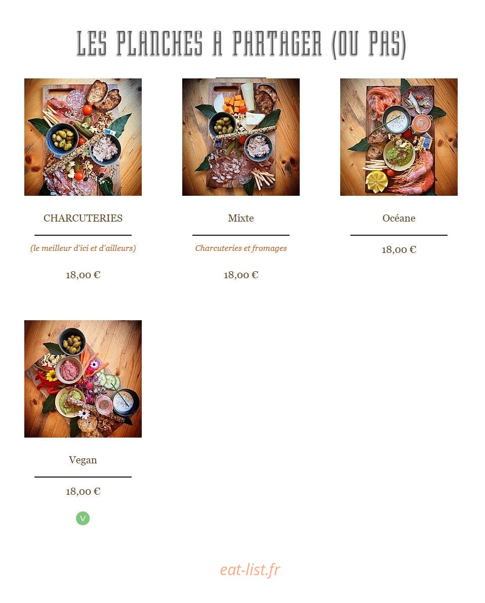 La Brasserie Royannaise — carte page 2
