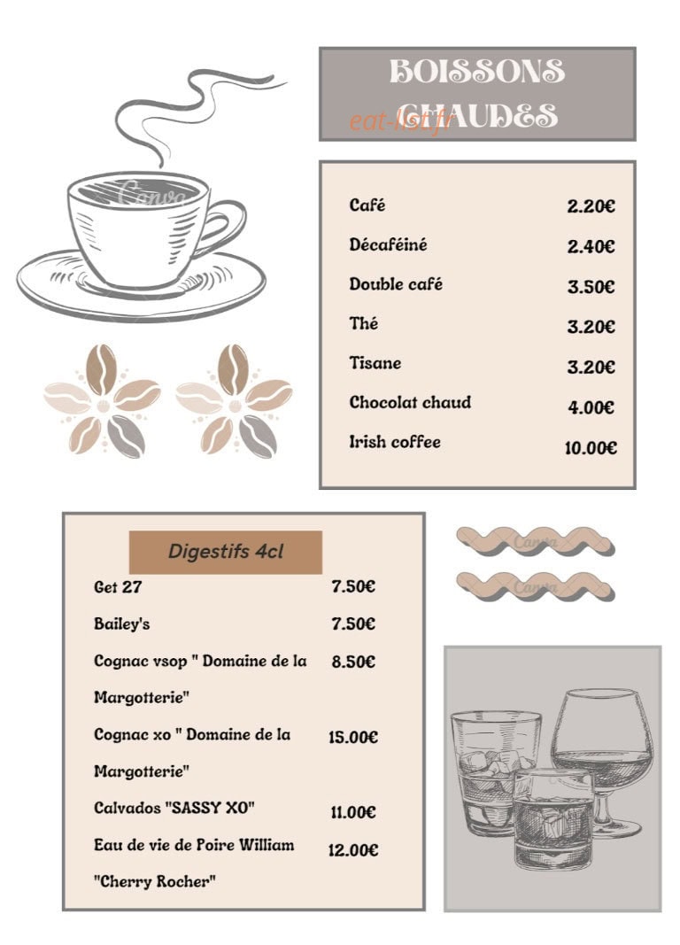 La Criée — carte page 7