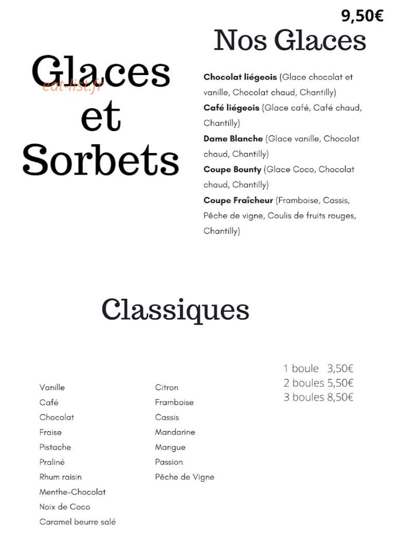 La Criée — carte page 5
