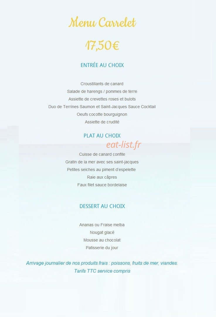 Le Calumet — carte page 8