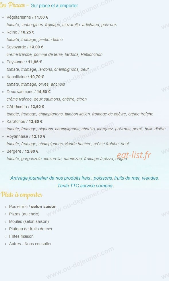 Le Calumet — carte page 4