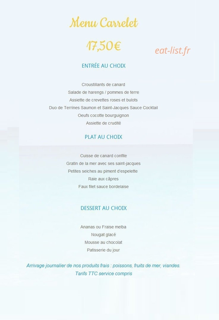 Le Calumet — carte page 7