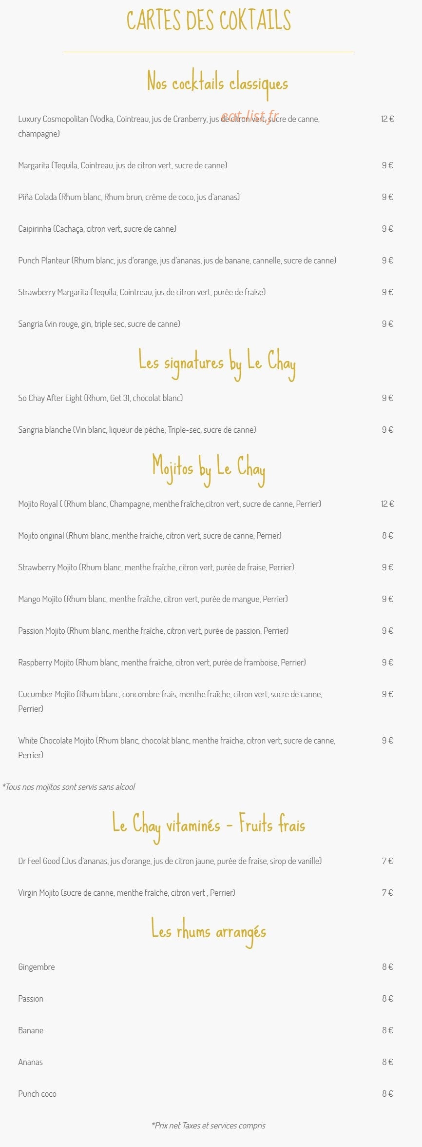 Le Chay — carte page 7