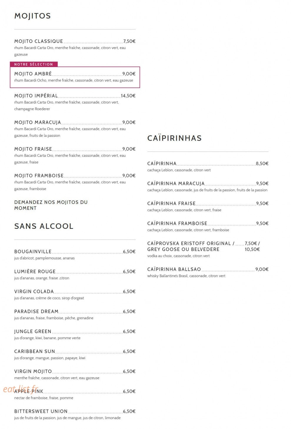 Le Floor — carte page 2