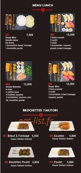 Le Kimono Rouge — carte page 4