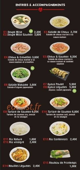 Le Kimono Rouge — carte page 2