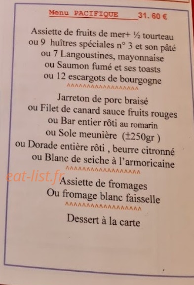 Le Mareyeur — carte page 4
