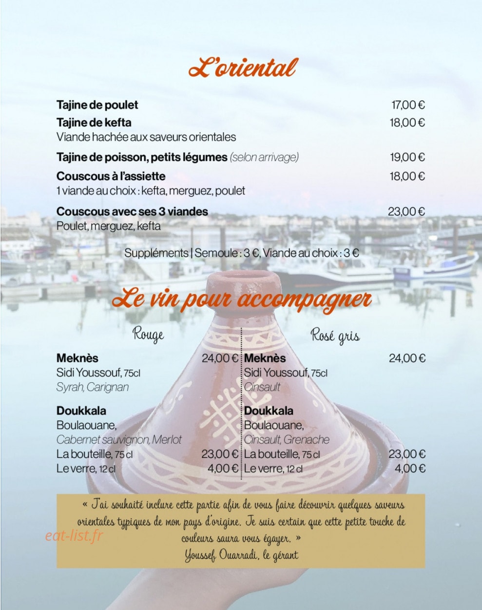 Le Mogador — carte page 6