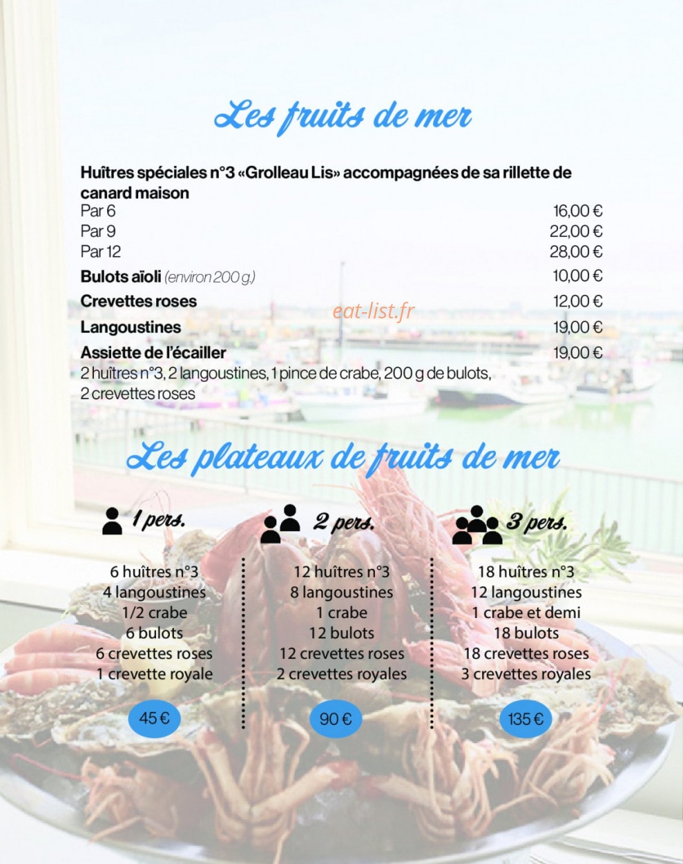 Le Mogador — carte page 3