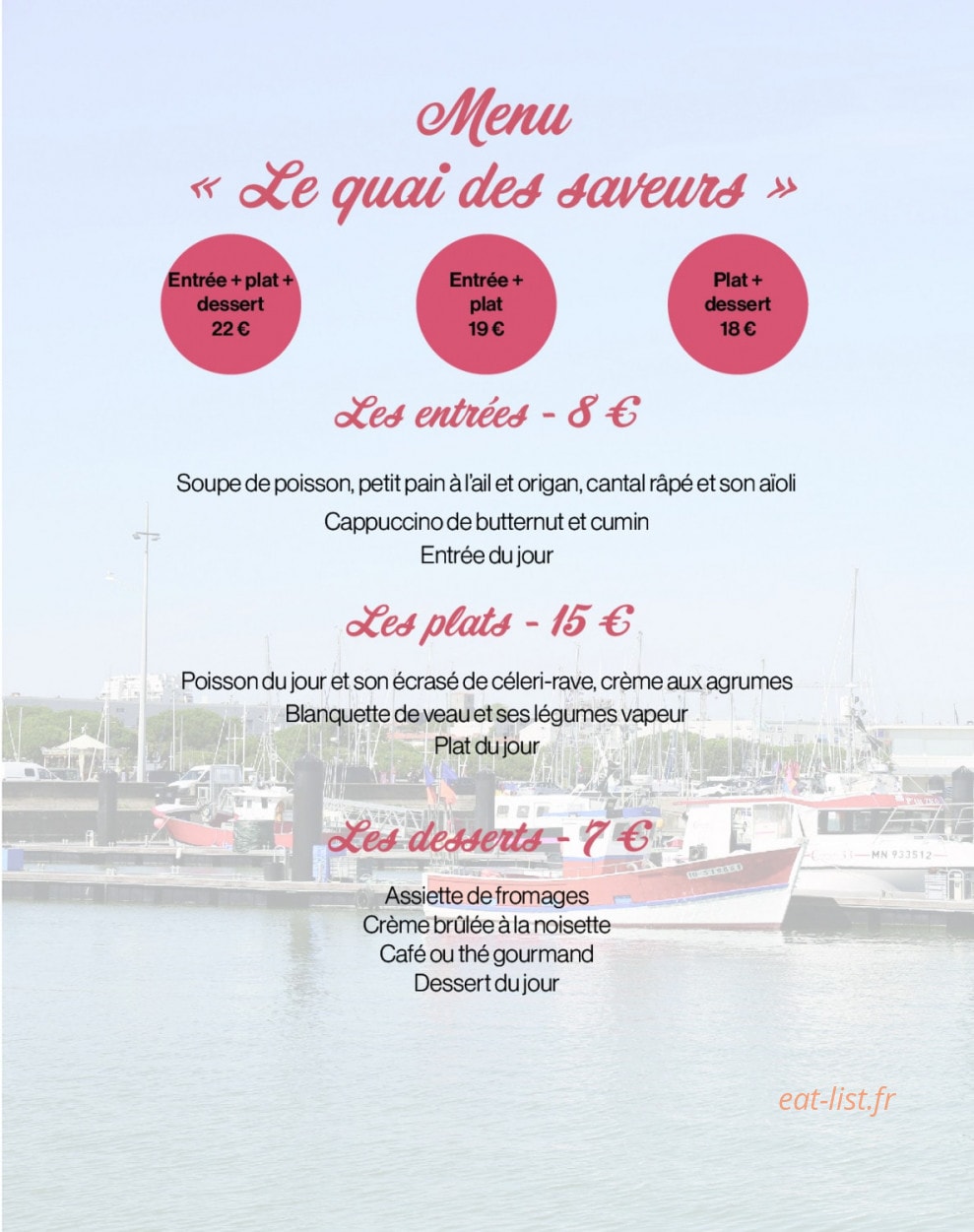 Le Mogador — carte page 5