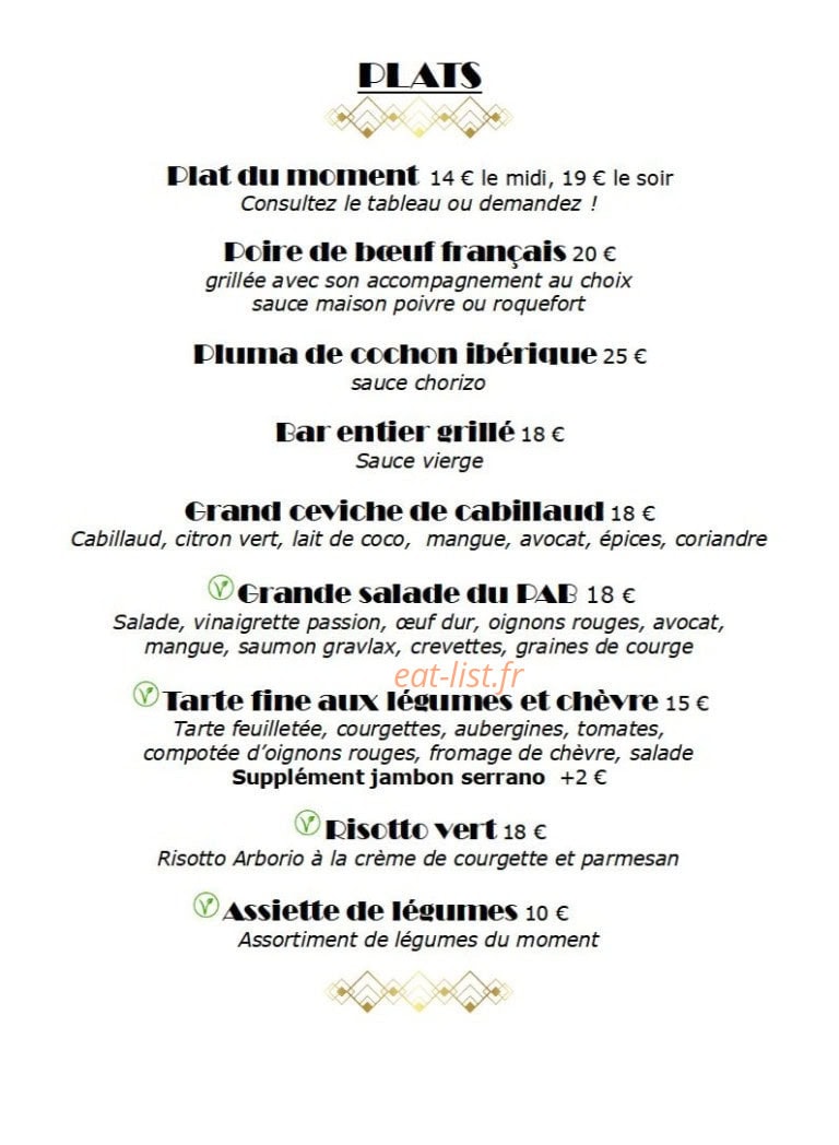Le pab — carte page 2