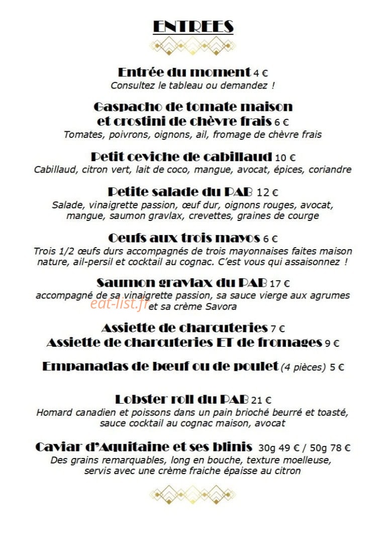 Le pab — carte page 1