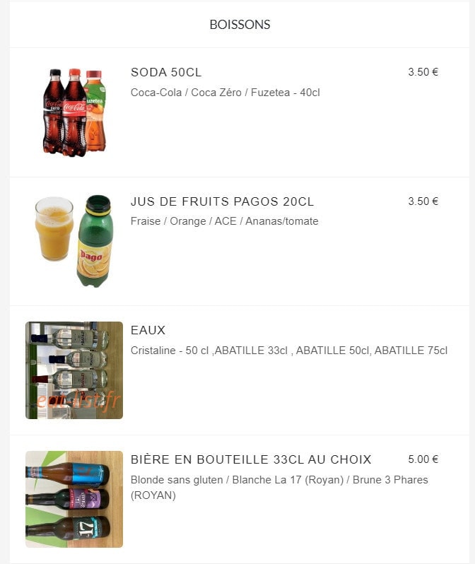 Le U — carte page 4