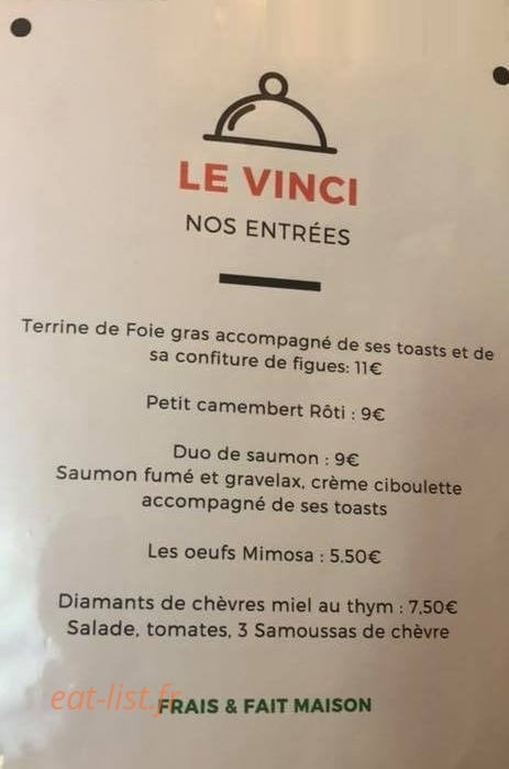 Le Vinci — carte page 4