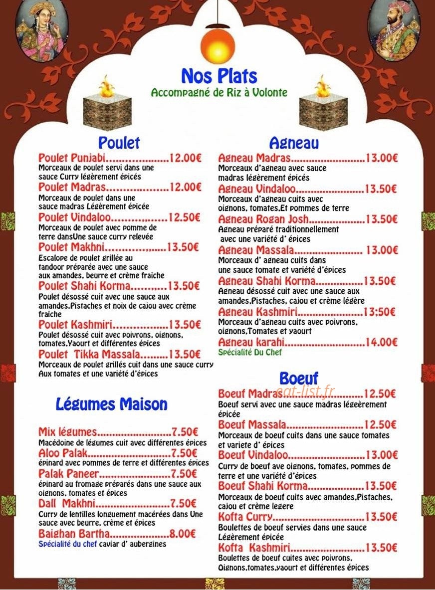 Taj Mahal — carte page 6