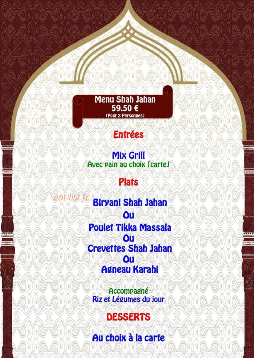 Taj Mahal — carte page 4
