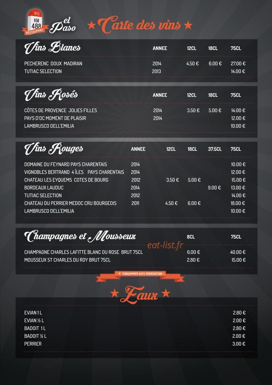 El Paso — carte page 4