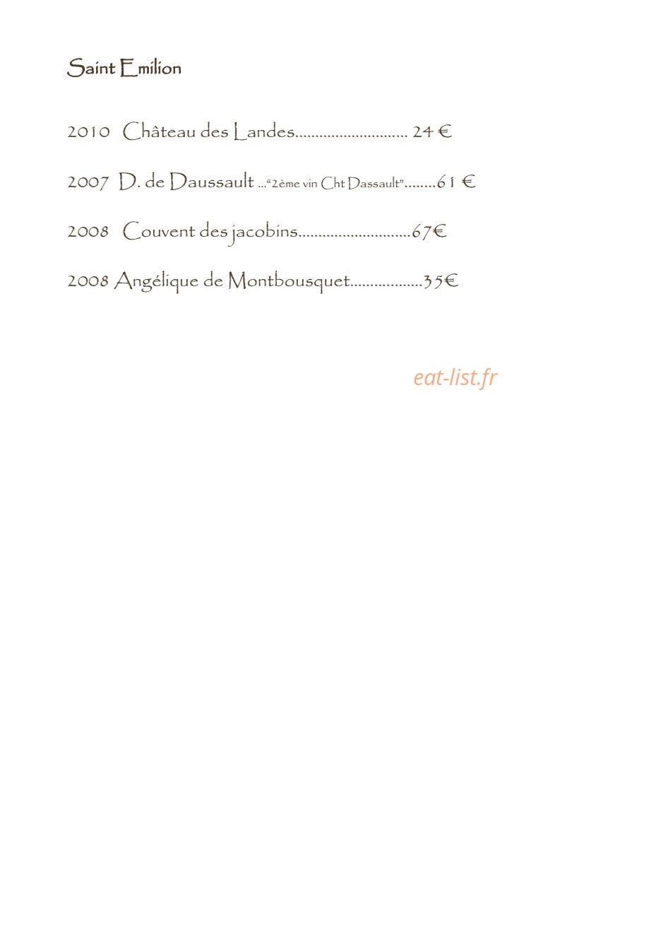 La Pierrevue — carte page 10