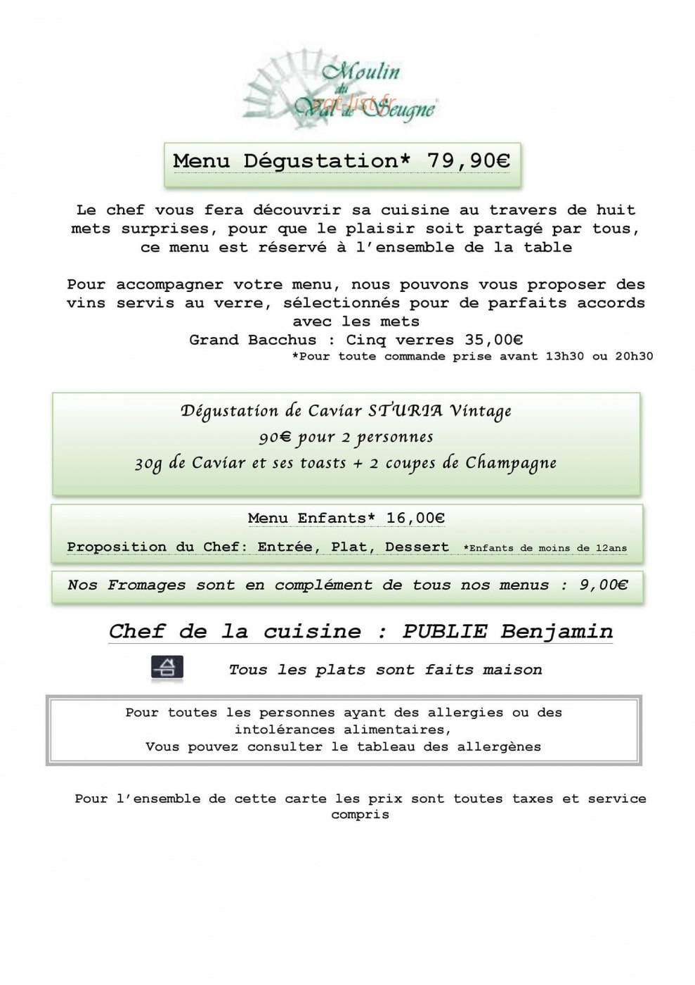 Le Moulin du Val de Seugne — carte page 2