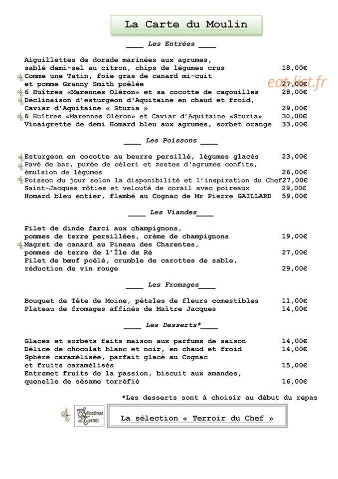 Le Moulin du Val de Seugne — carte page 1